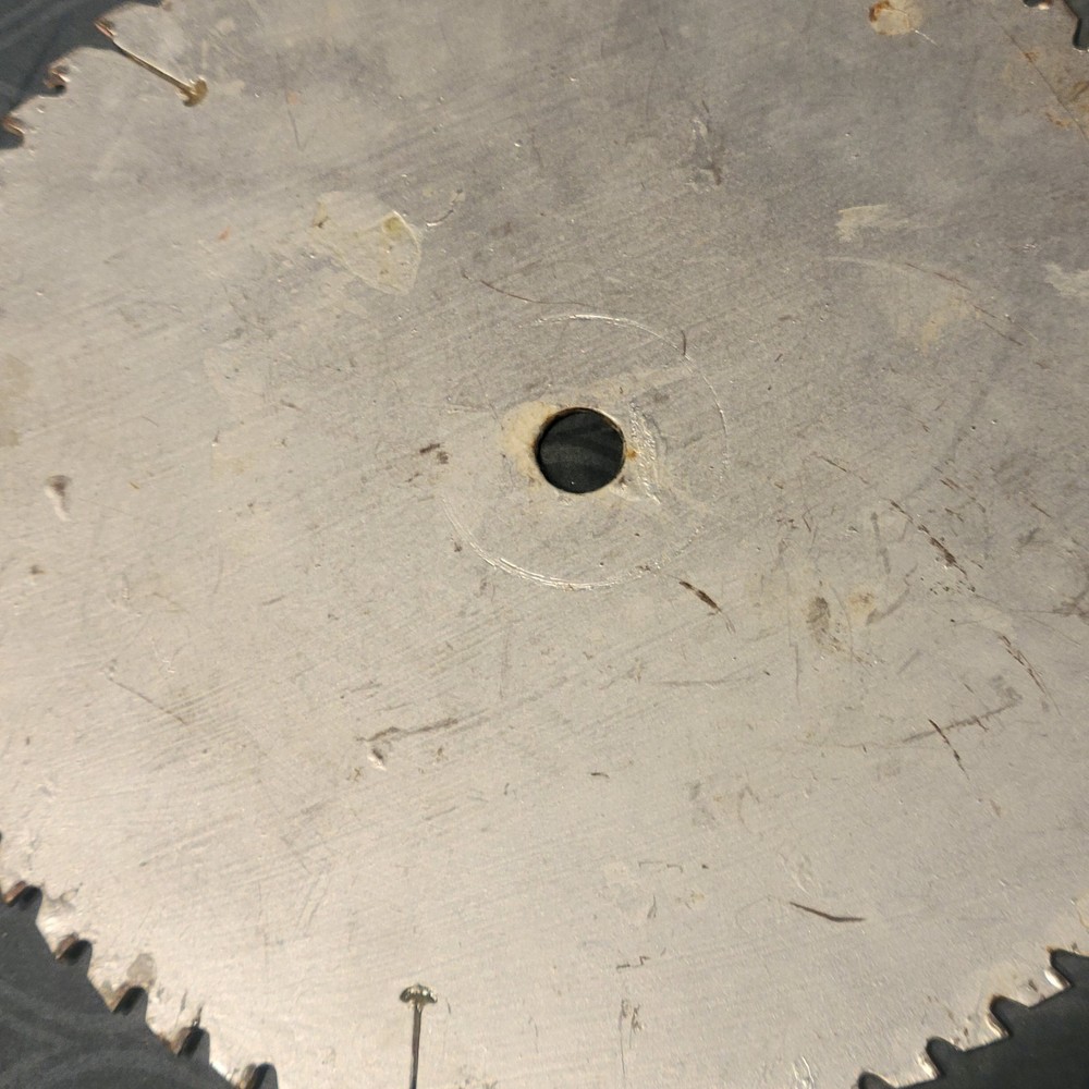 Hand Painted Saw Blade