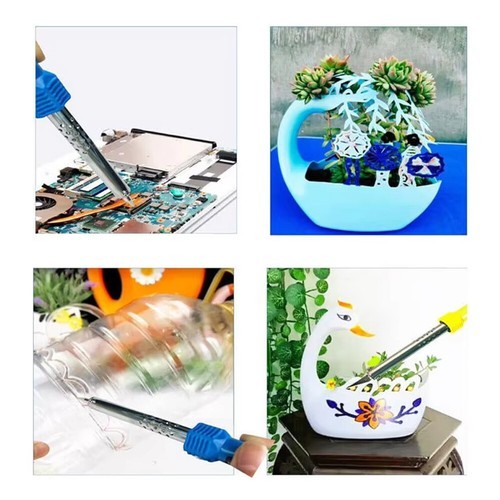 9PCS/Set Electric Hot Knife Cutter Tool Kit Include Heat Cutter Multipurpose