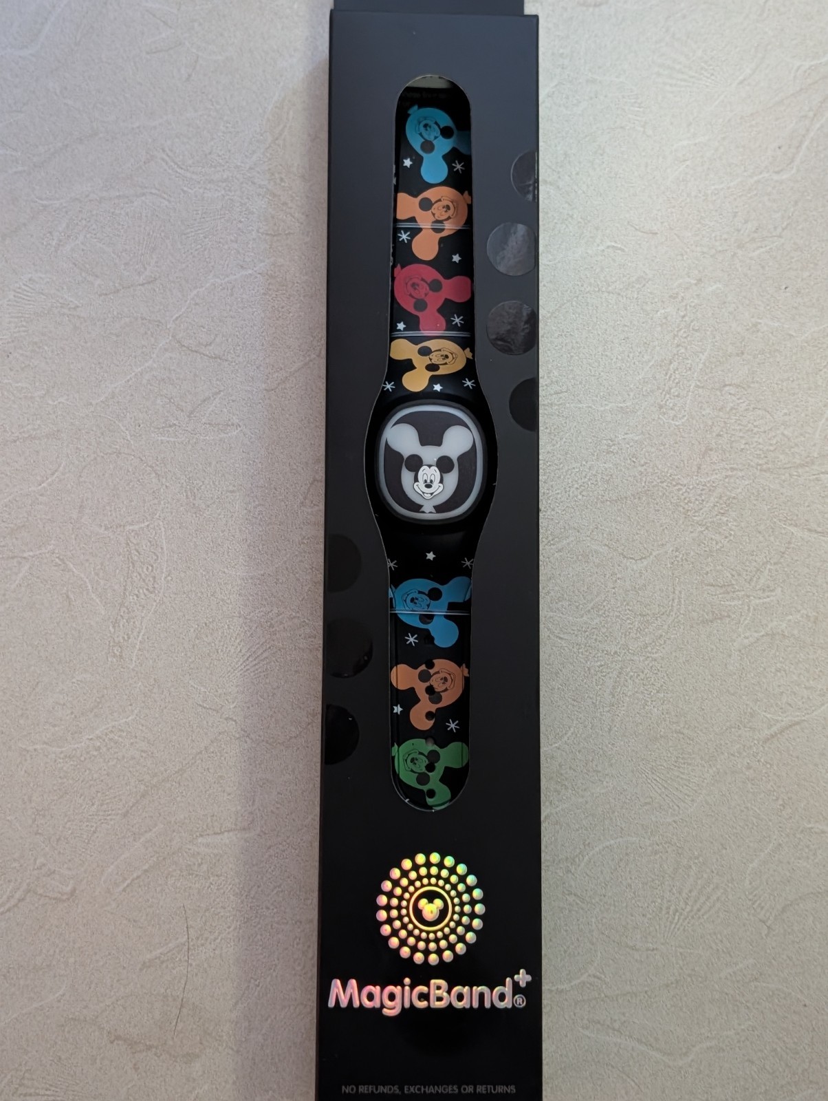 Disney Parks Mickey Mouse Colorful Balloons Magic Band Plus New Unlinked