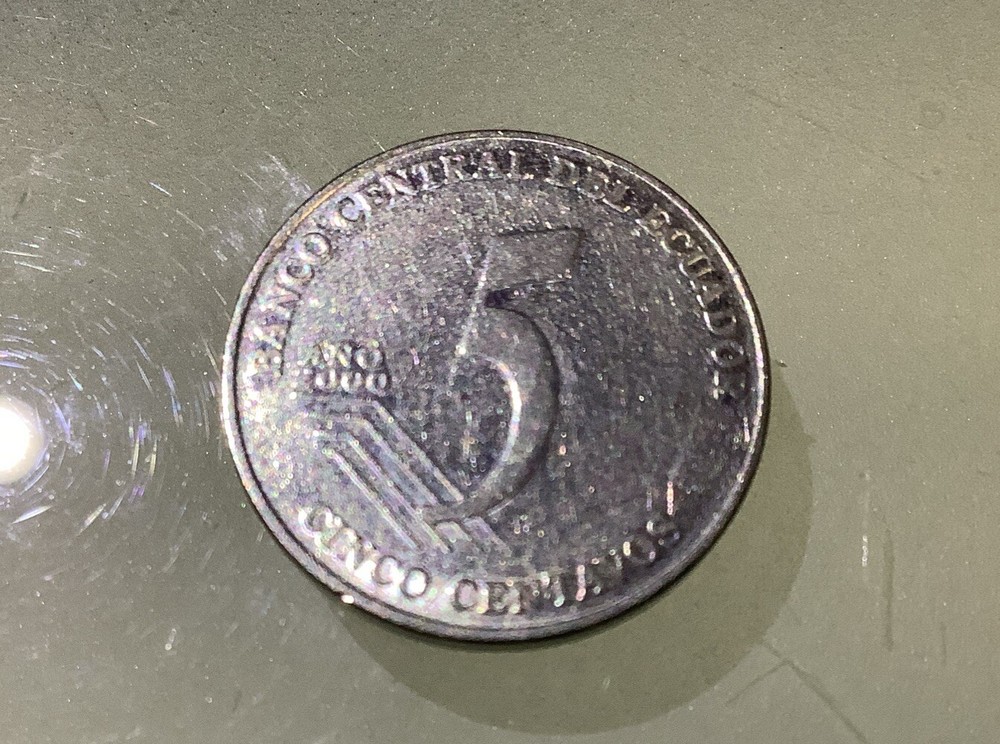 Ecuador 5 Centavos 2000 Circulated