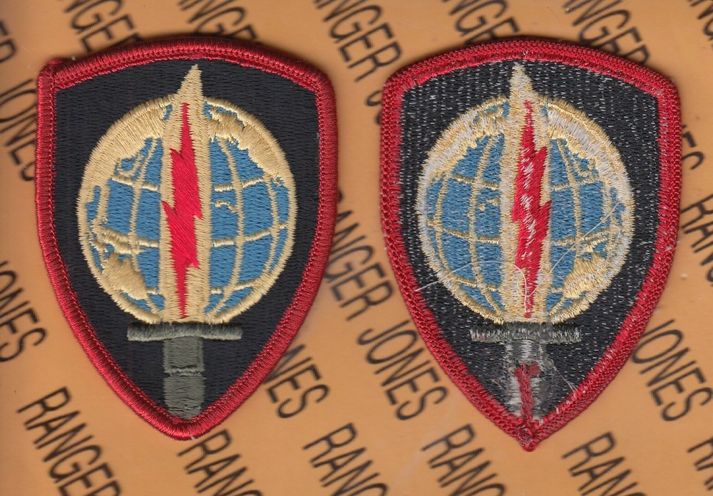 US Army Pacific Command PACOM Dress uniform ~3" patch m/e Type 2