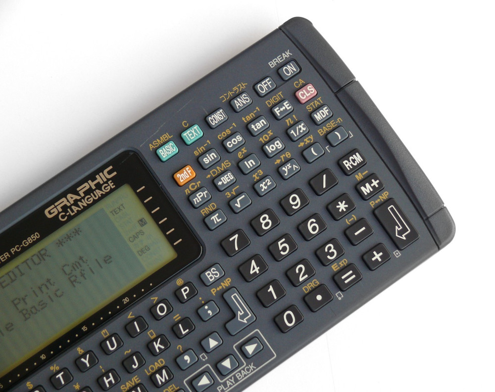 Pocket Computer Calculator Sharp PC-G850 [US Seller]