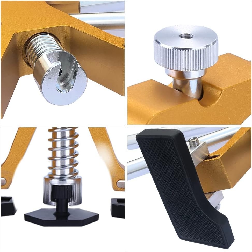 All-in-One Auto Dent Puller Kit - Adjustable Tabs for Small and Large Dents