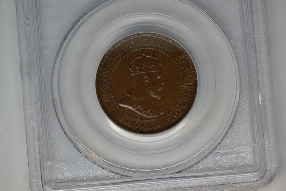 Canada: 1908 Large Cent- PCGS MS-63 BN. Lovely.