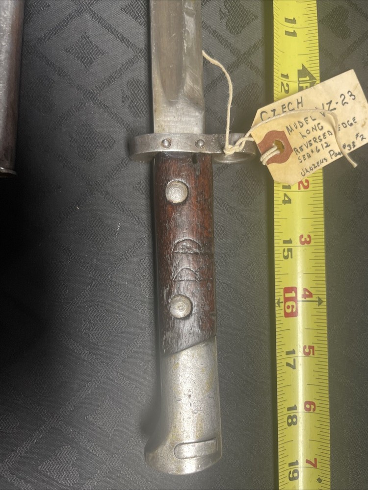 Czechoslovakian Vz23 Long W/Muzzle Ring & Scabbard