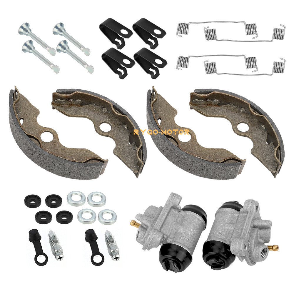 Front Brake Wheel Cylinder & Shoes Pins for Honda TRX300 2x4 FourTrax 300 93-00