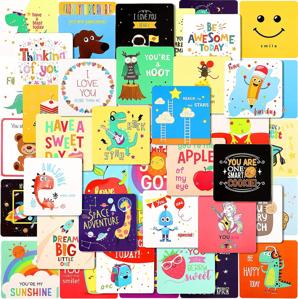 120Pc Lunch Box Notes for Kids Cute Lunchbox Notes for School
