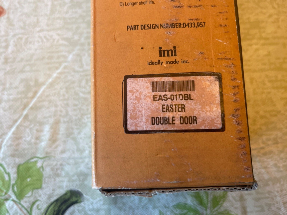 LARGE EASTER REMOVABLE GARAGE DOOR MURAL DECORATION NIB