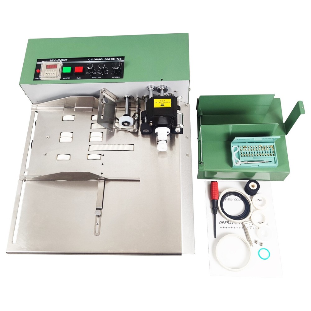MY-380F Auto Dry Ink Batch Coding Machine Efficient Date Coder Auto Counting