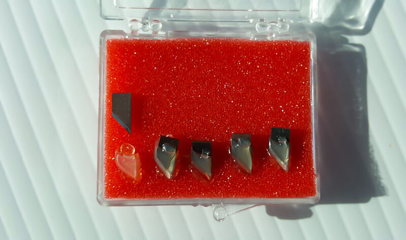 5 Pack Gerber Plotter Blades. 45 degree Carbide Blades
