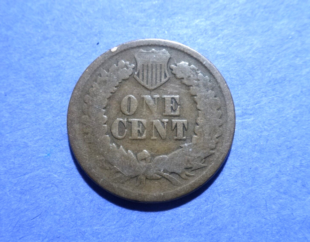 1864 Pointed Bust Bronze Indian Cent Good-