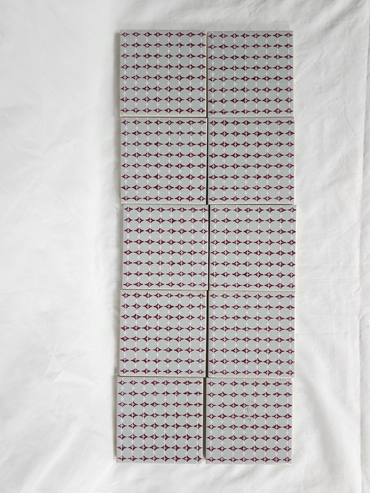 Striking Malkin tile Circa mid century modern