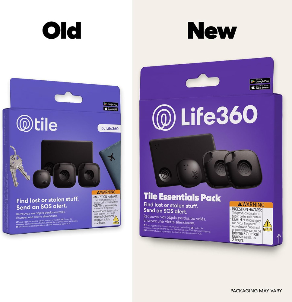 Tile Essentials - Bluetooth Trackers & Item Locators for Keys, Wallets, Remotes
