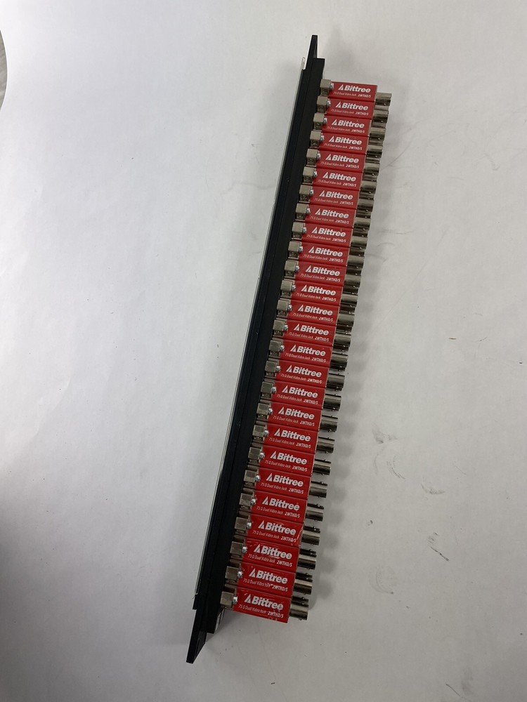 Bittree B48S 2WTHD/S 2x24 1RU Video Patchbay WECO
