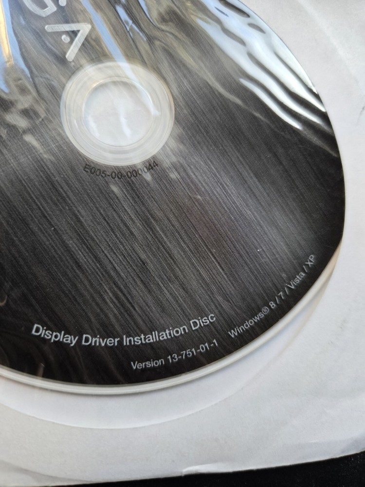 EVGA Display Driver Installation Discs... multiple