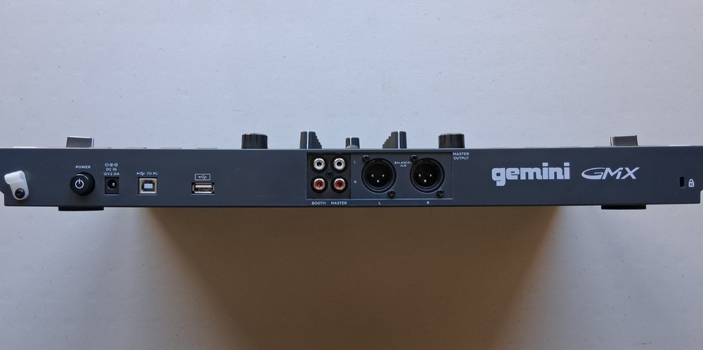 Gemini GMX 2-Channel DJ Controller Virtual DJ Filter Loop RGB Buttons