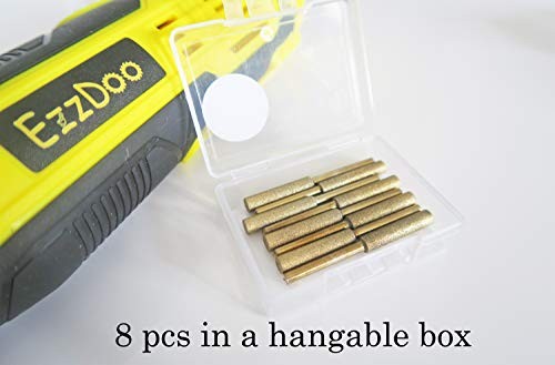 Bits Titanium Coated Diamond Sharpening Wheels - High Hardness 5/32 chainsaw