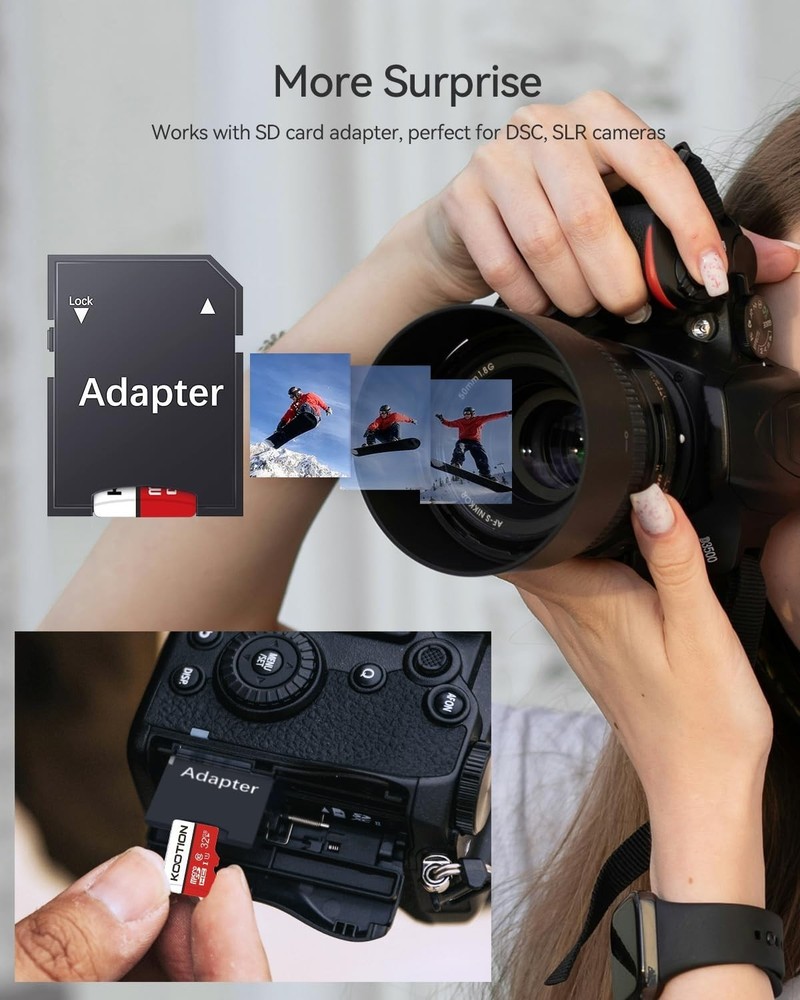 High-Speed 32GB Micro SD Card 2-Pack | Durable & Reliable Memory Solution