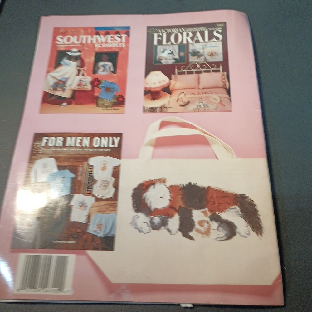 6 Assorted Iron On Transfer Pattern Books Tulip Gick Dover