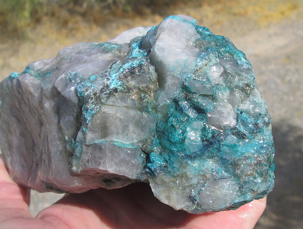 CHRYSOCOLLA ROUGH ~ 2 lbs 14 ozs