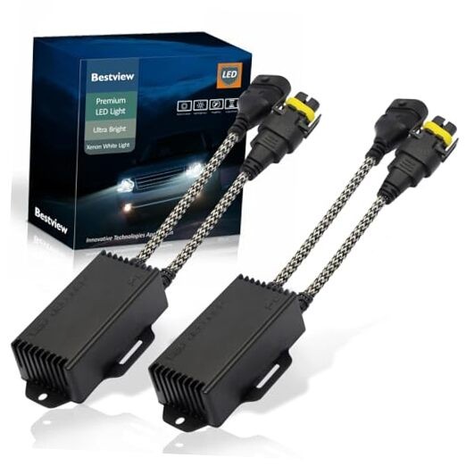 Canbus Decoder Kits Compatibility Anti Flickering Resistor Warning H8 H9 H11