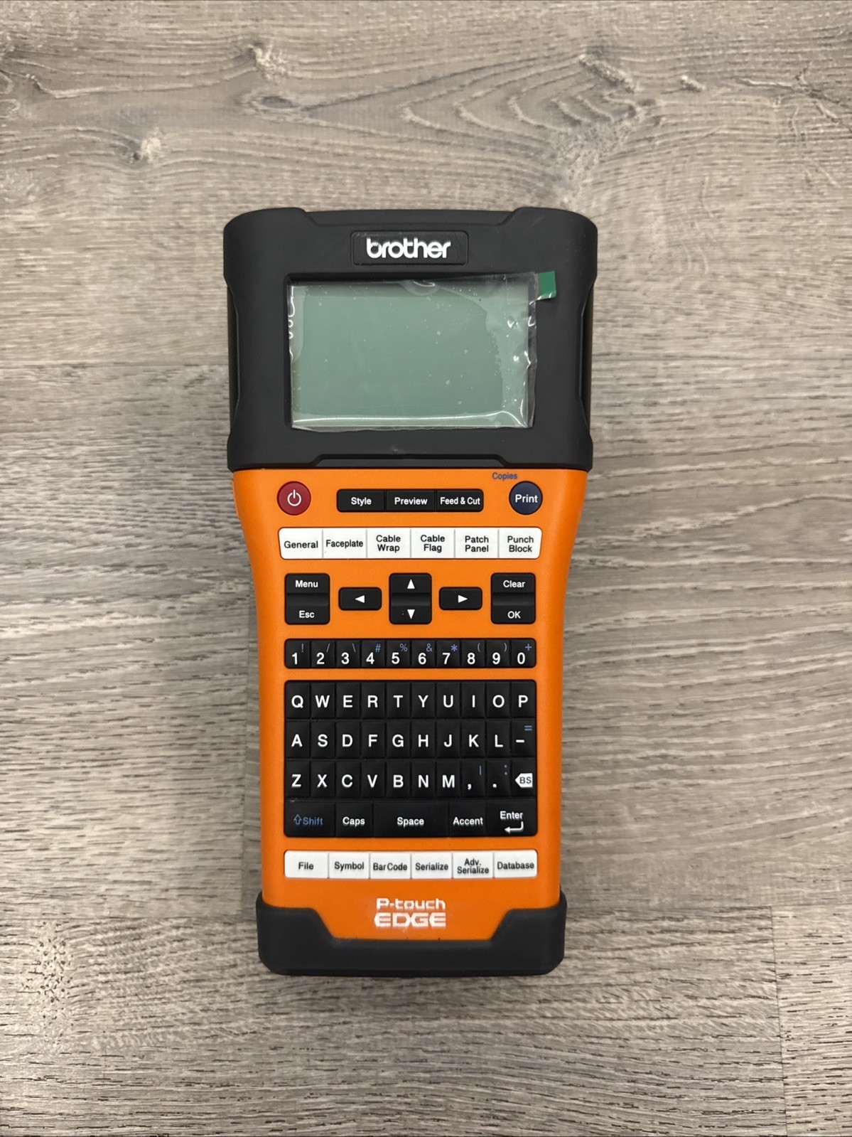 Brother P-Touch Edge Industrial Thermal Transfer Label Maker PT-E500