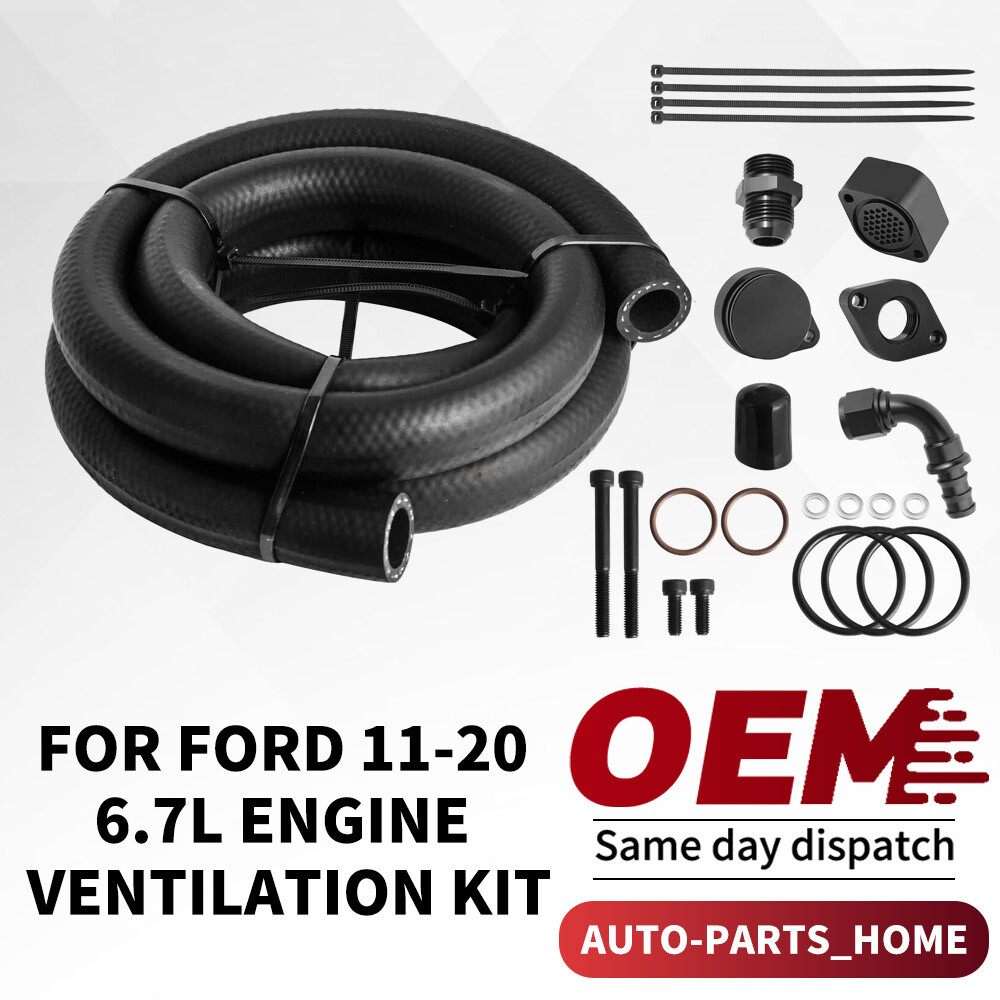 Engine Ventilations Kit for Ford 11-20 6.7L Powerstroke CCV PCV Replacement Set