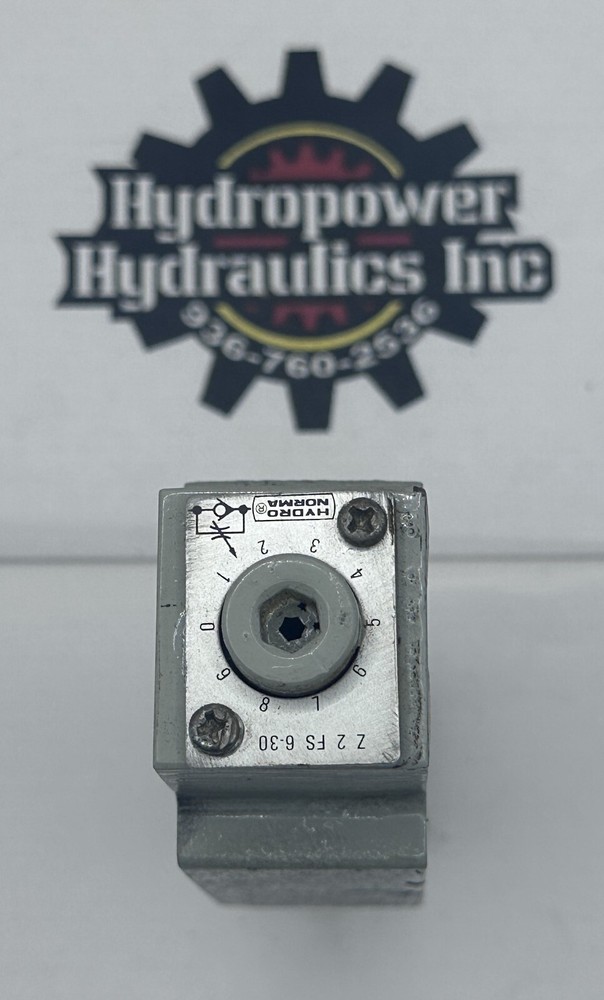 Z2FS6-30, HydroNorma, Double Throttle Valve, Flow Control