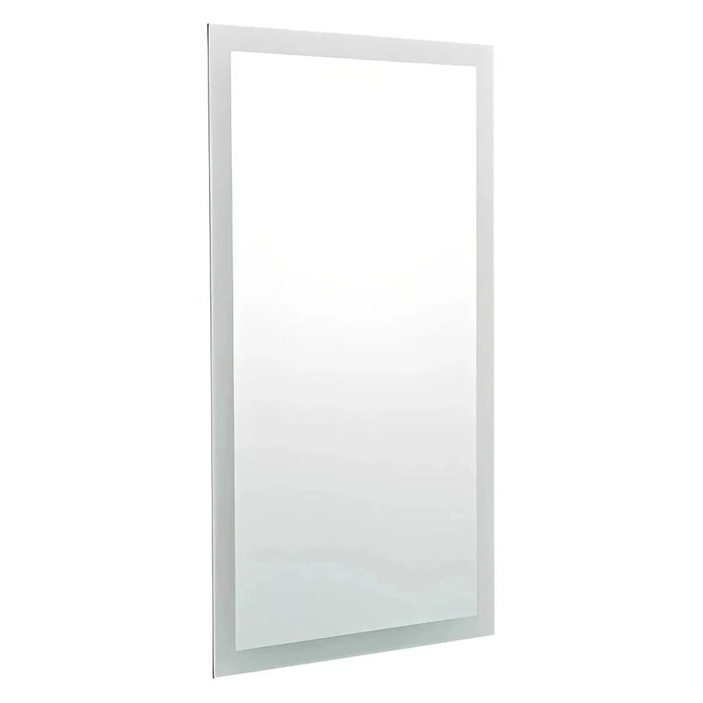 SYLVA LED LIGHTED BATHROOM VANITY SQUARE MIRROR - 36 x 20