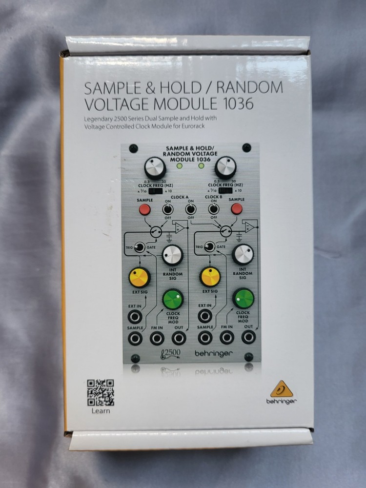 Behringer 1036 Silver Sample & Hold/Random Voltage Modular Analog Synthesizer