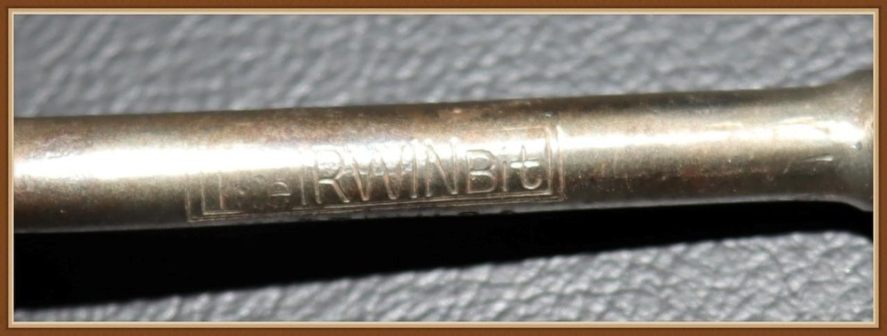 VINTAGE - IRWIN COMPLETE 13PC BOXED SET - AUGER BRACE BITS - WITH NICE BOX