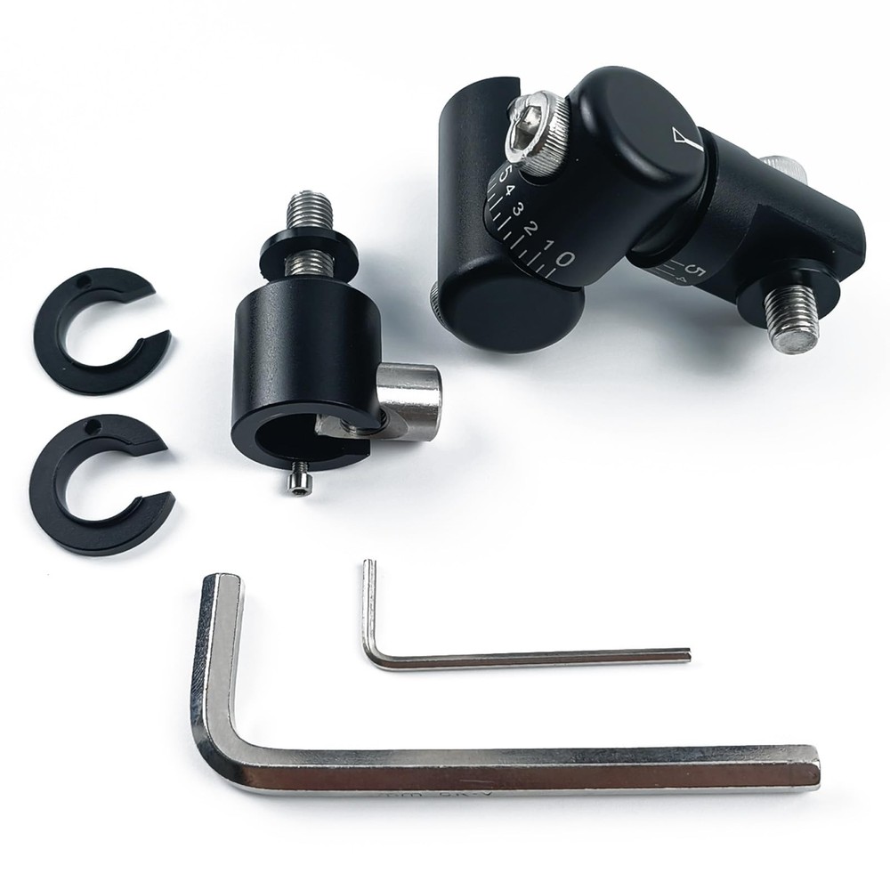 Archery Compound Bow Stabilizer Quick Disconnect Mounting Adapter– Adjustable...