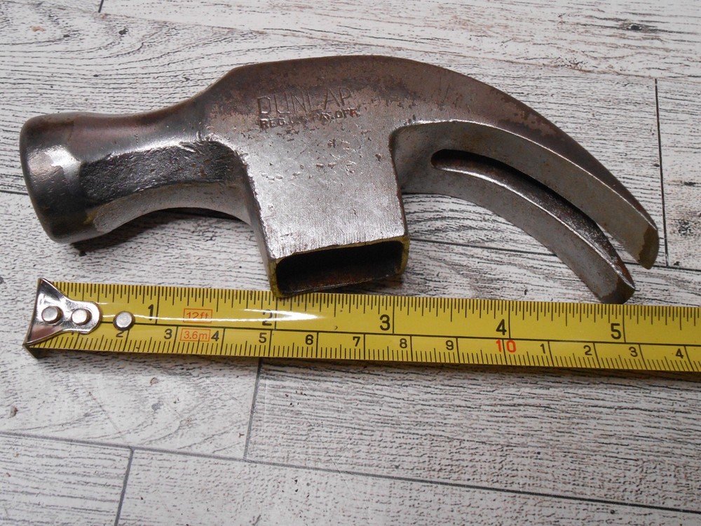 Dunlap Carpenters Claw Hammer Head Replacement
