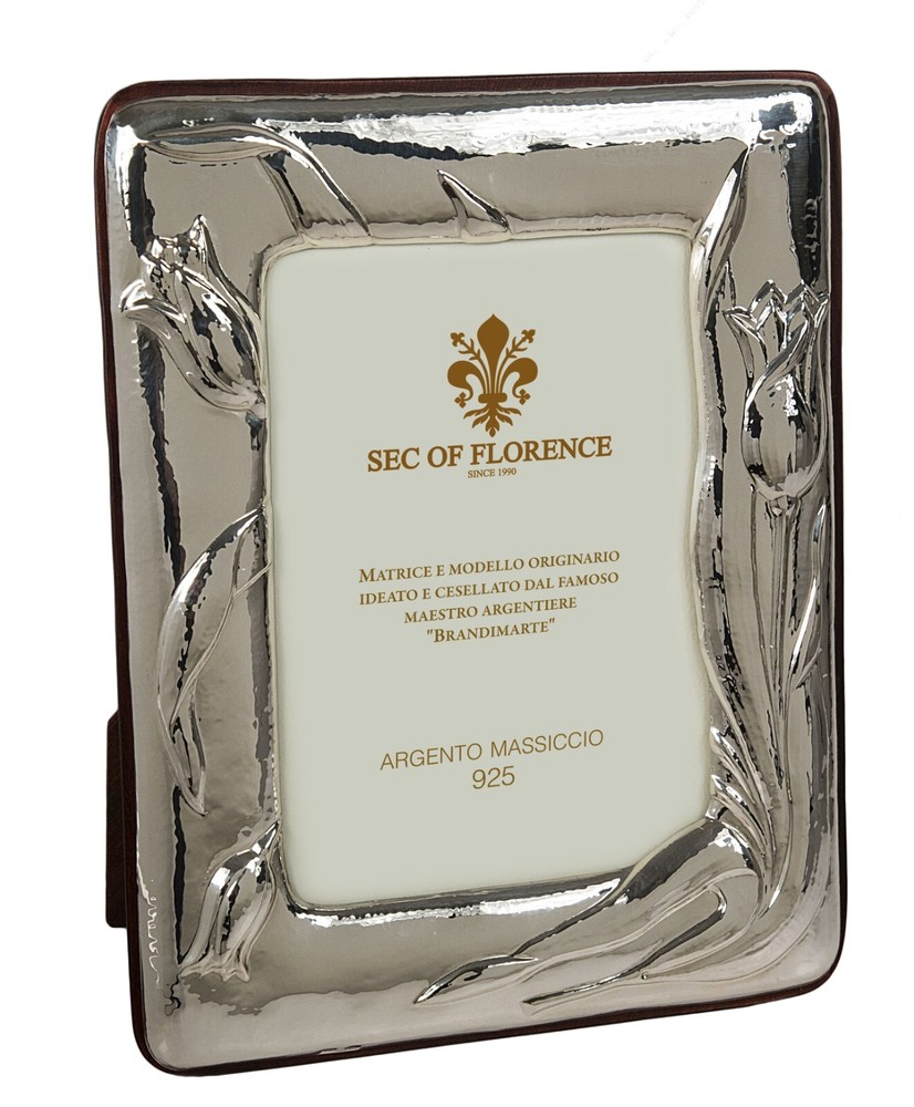 925 Solid Silver Frame Refined Elegance Indoor *TULIP/9×13