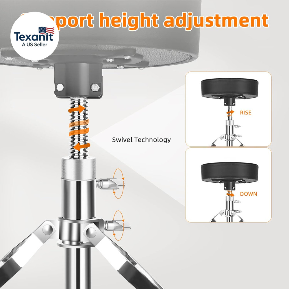 Drum Throne Seat,Adjustable Stool Drum Universal Thick Padded Drum Throne Drumme