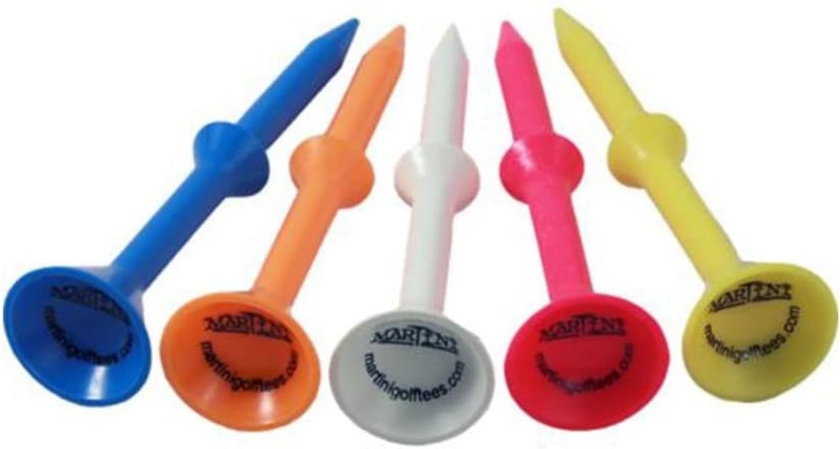 Step-Up Golf Tees 3 1/4" 5 Pack Multicolor