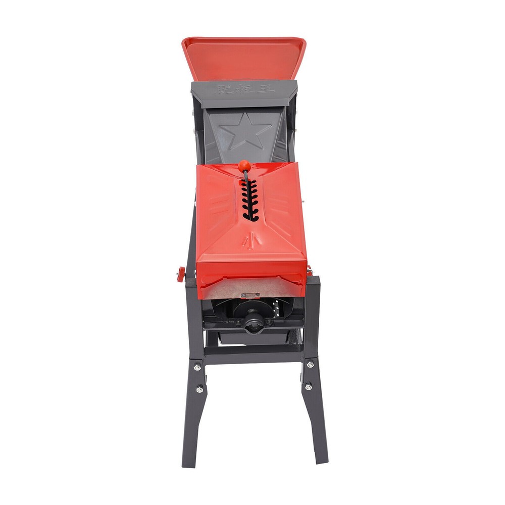Electric Corn Thresher Sheller Threshing Stripping Machine Stripper Tool Black