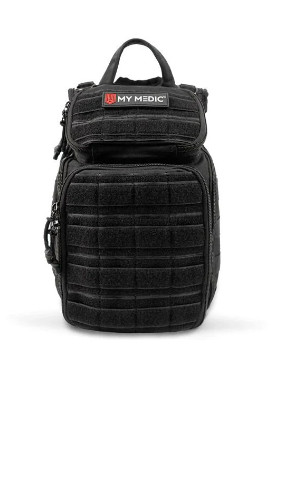 My Medic The Recon First Aid Kit, Basic Survival Backpack, Gray - 7 Compartments