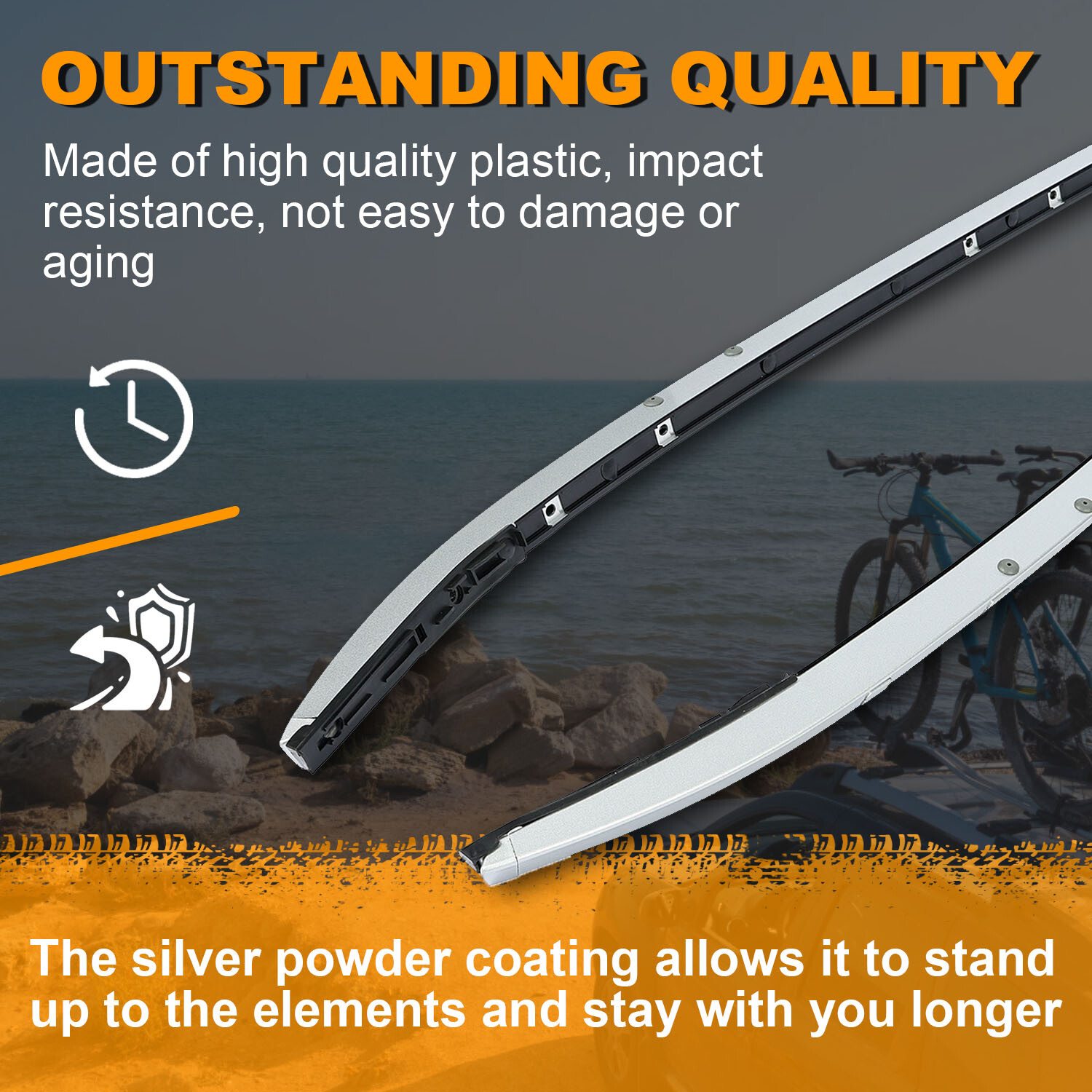 4Pcs For Mazda CX-5 CX5 2017-2024 2022 Roof Rail Rack Carrier Cross Bar Crossbar