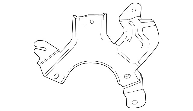 Genuine Mazda Blind Spot Detection System Warning Sensor Bracket KB8C-67-ZP1A
