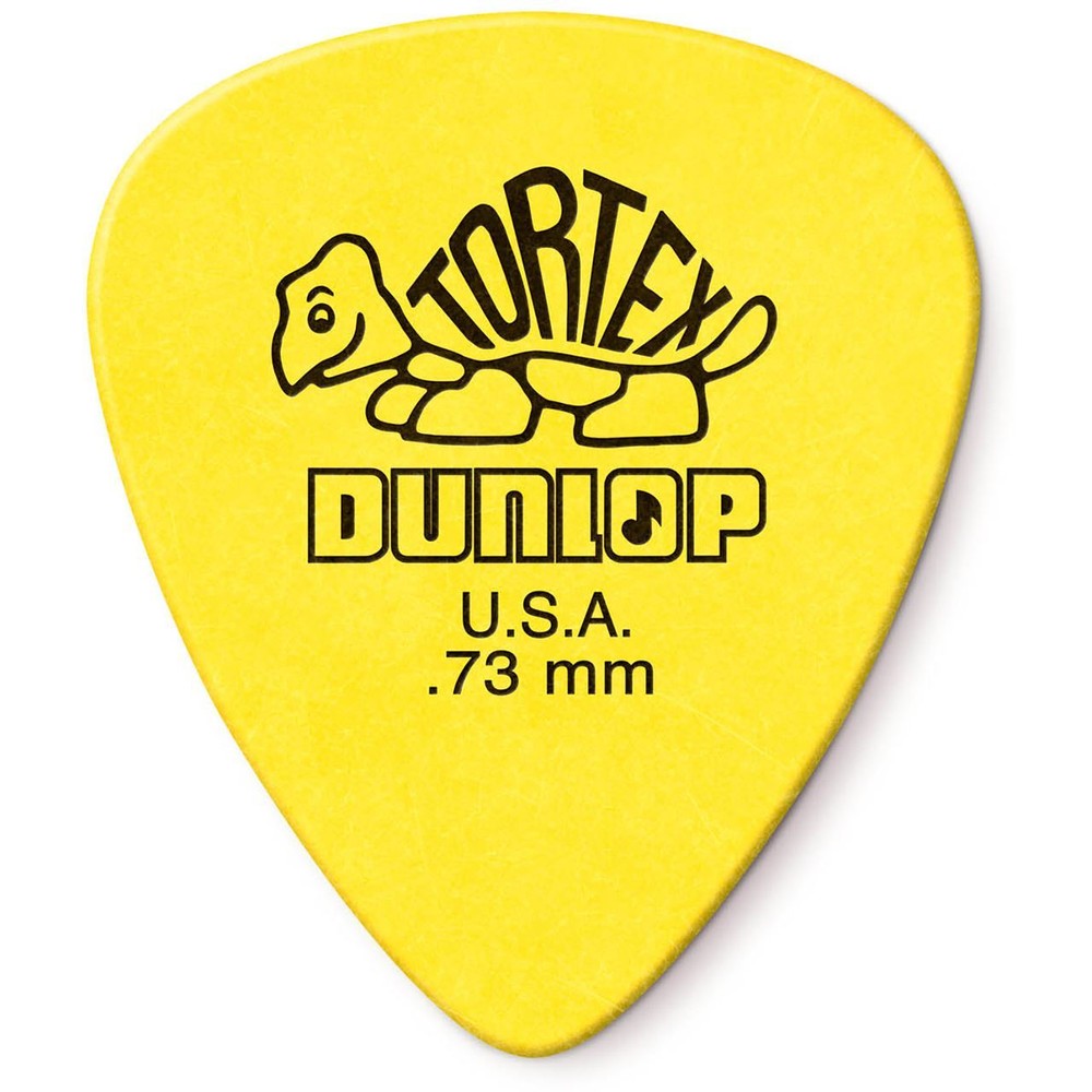 Dunlop 418R.73 Tortex Standard Guitar Picks, .73mm, 72-Pack
