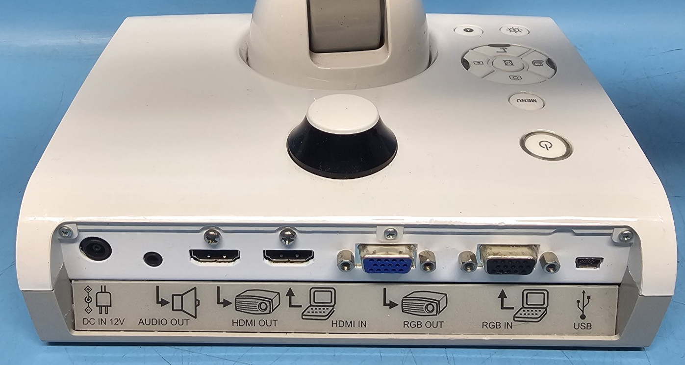 Elmo, TT-12 iD 1080P HDMI Overhead Interactive Document Camera, Tested Working.