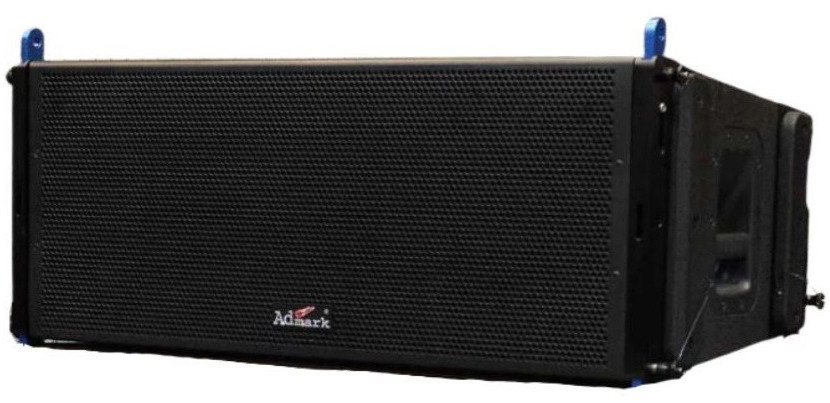 Admark A-12A Double 12" Waterproof Powered Line Array Speaker W/built-in DSP 4 Ω