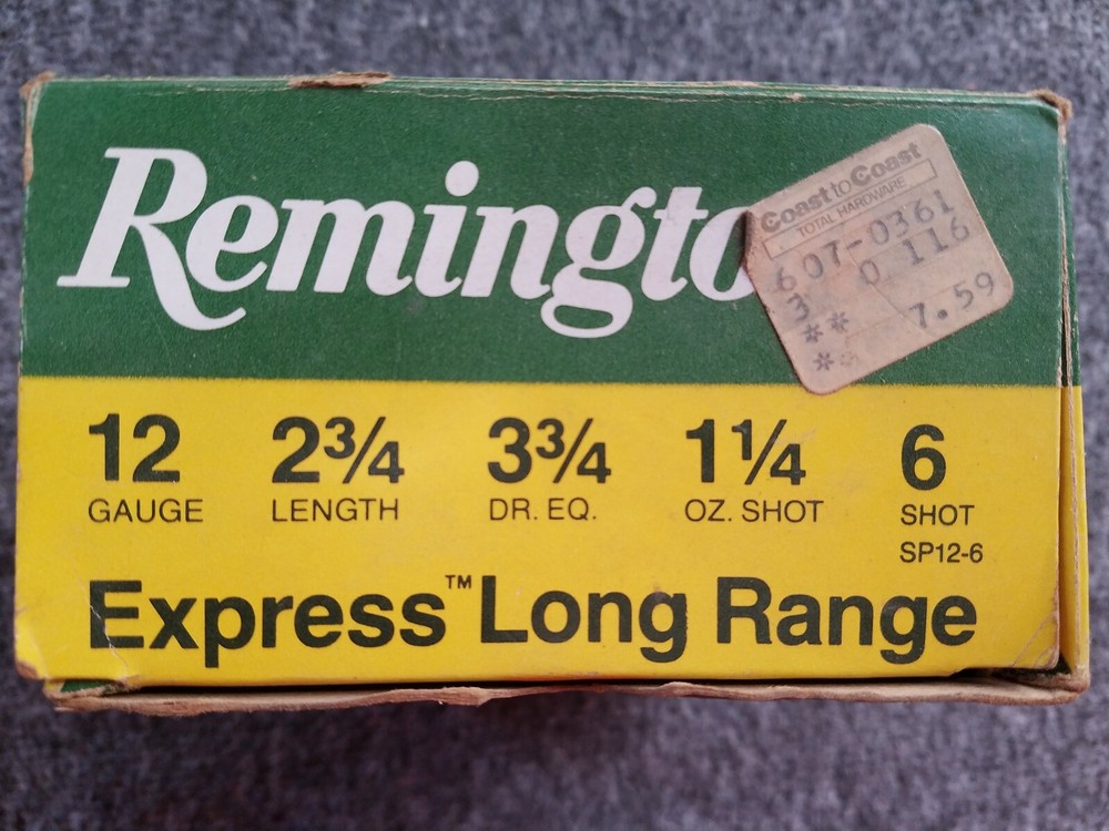 Remington Express Long Range Shotgun Shells EMPTY BOX ONLY Vintage