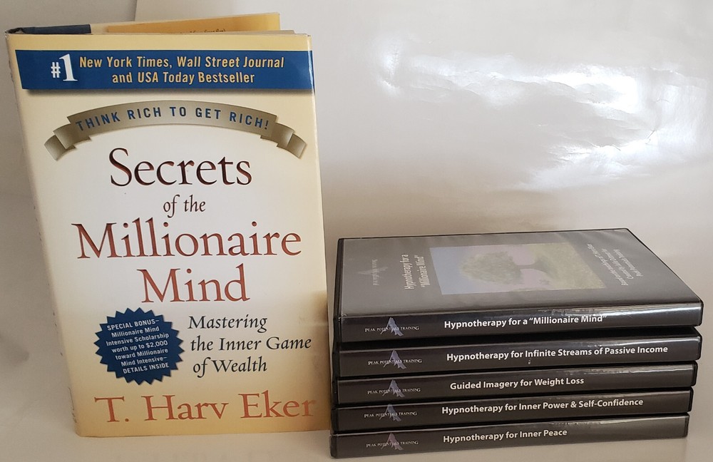 Peak Potentials Training  5 Motivational CDs & Millionaire Mind Book