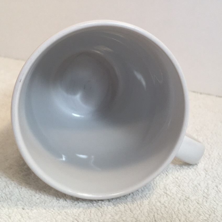 Fluour Construction Engineering White Ceramic Cup