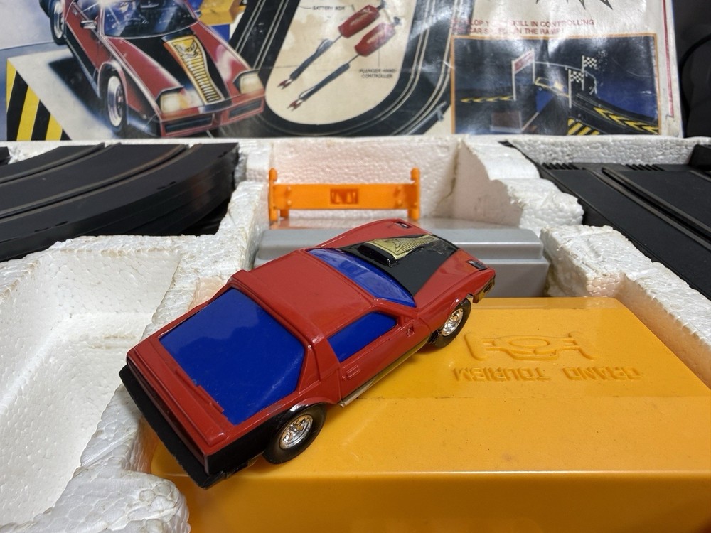Artin Super Devils Jump Road Racing Set Read Desc