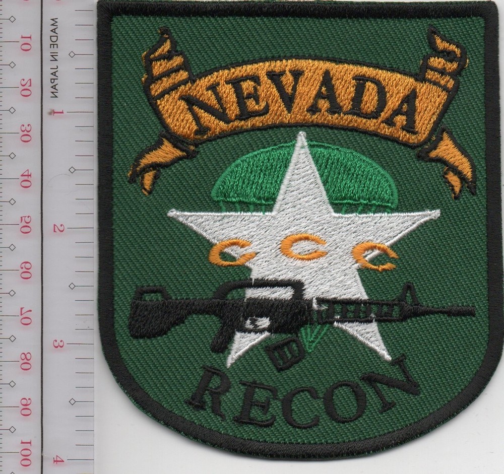 US Army CCC Recon Nevada Patch NO TARIFF