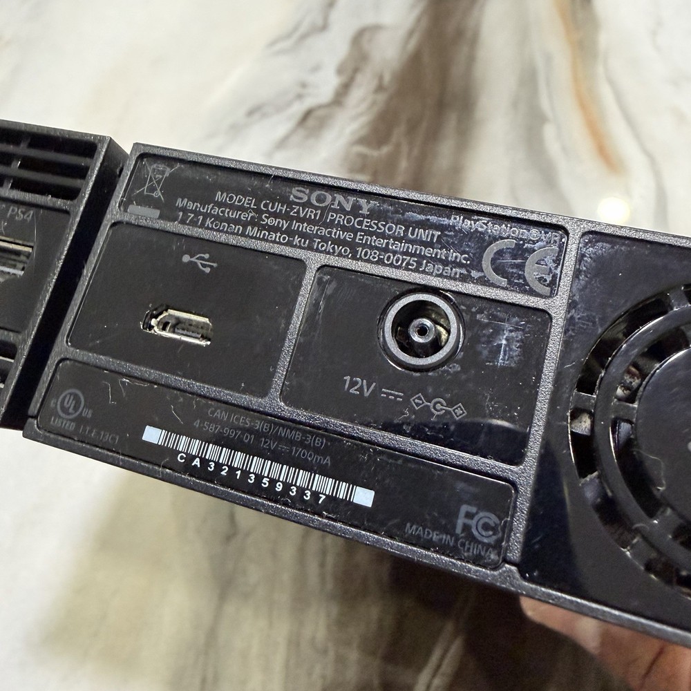 Sony PlayStation VR PSVR Processor Unit (CUH-ZVR1) Unit Only, No Cables Untested