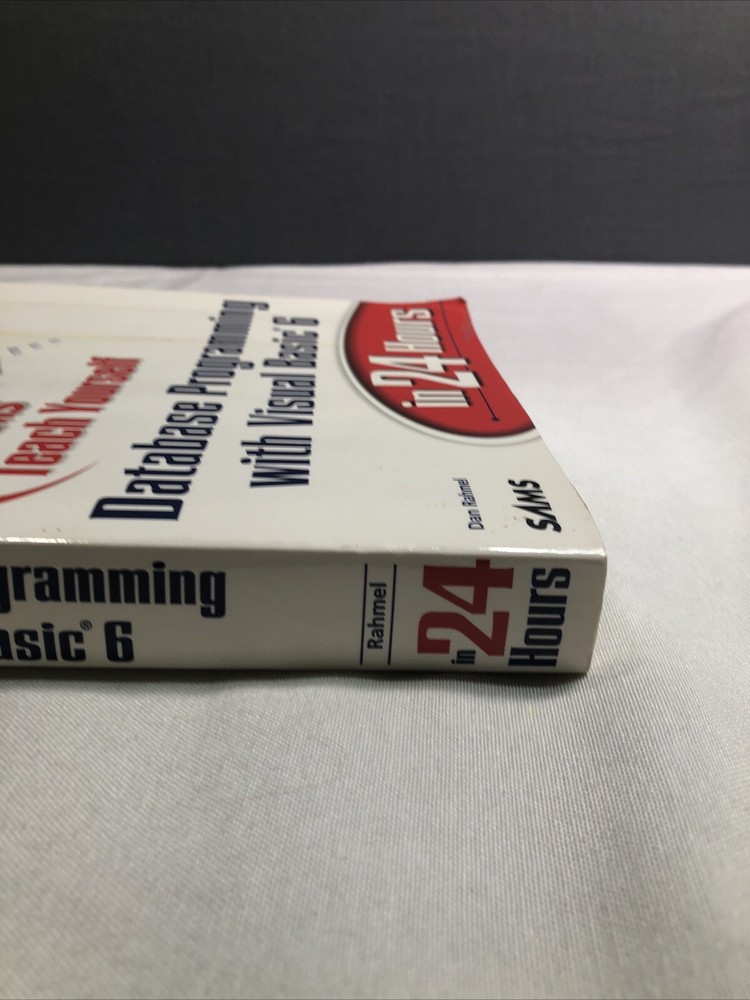 Sam’s Teach Yourself Database Programming With Visual Basic 6 In 24 Hours